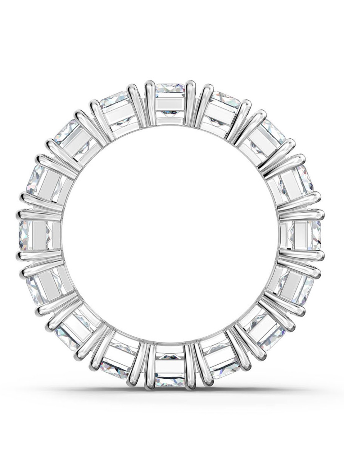 Swarovski Vittore ring met kristal - detail 2 zilver