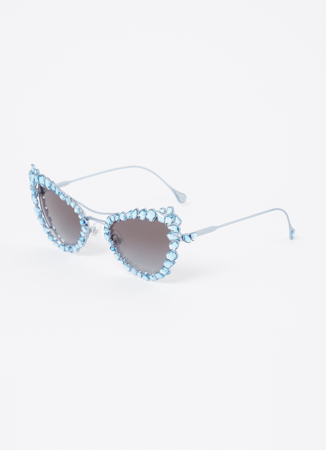 Swarovski Zonnebril SK7011  - voorkant 4 lichtblauw