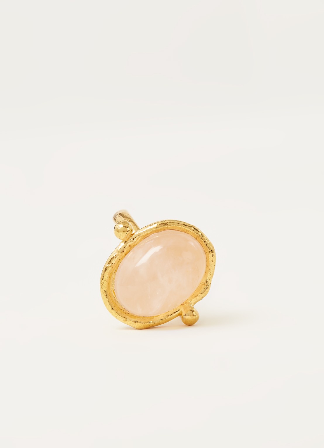Sylvia Toledano Petite Ovale ring verguld - voorkant 2 goud