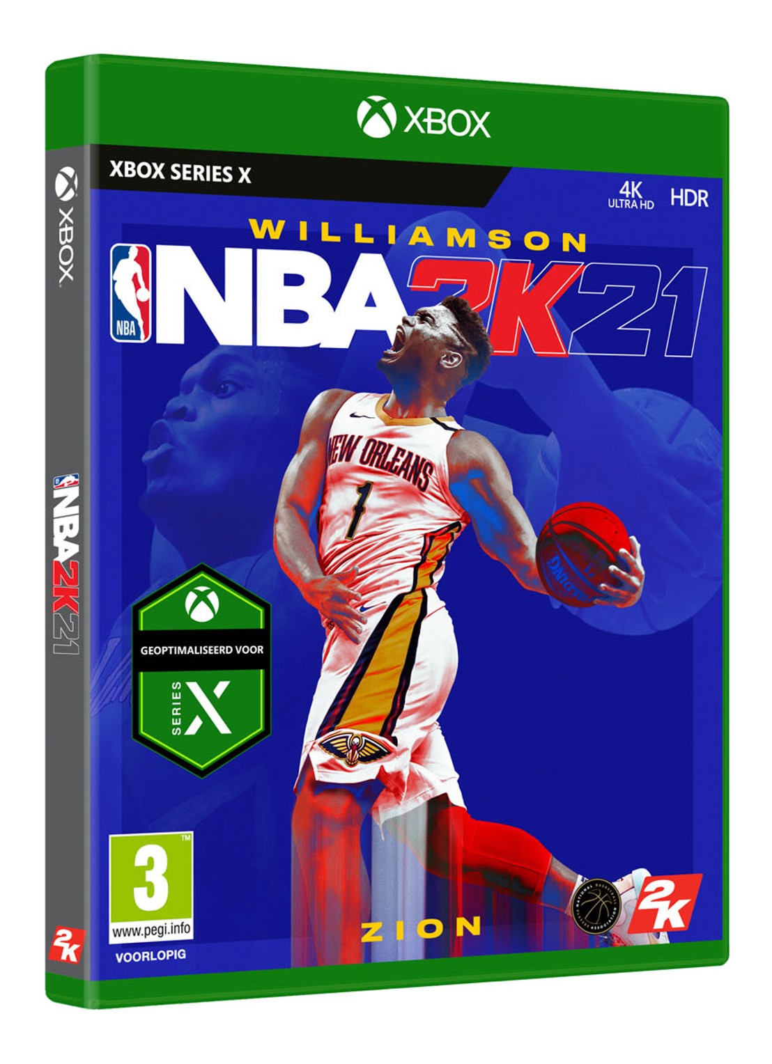Take-Two NBA 2K21 Game - Xbox Series X - voorkant 2 undefined