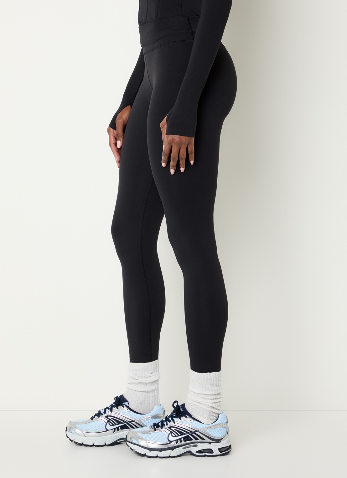 TALA Dayflex high waist skinny fit trainingslegging met logo - detail 5 zwart