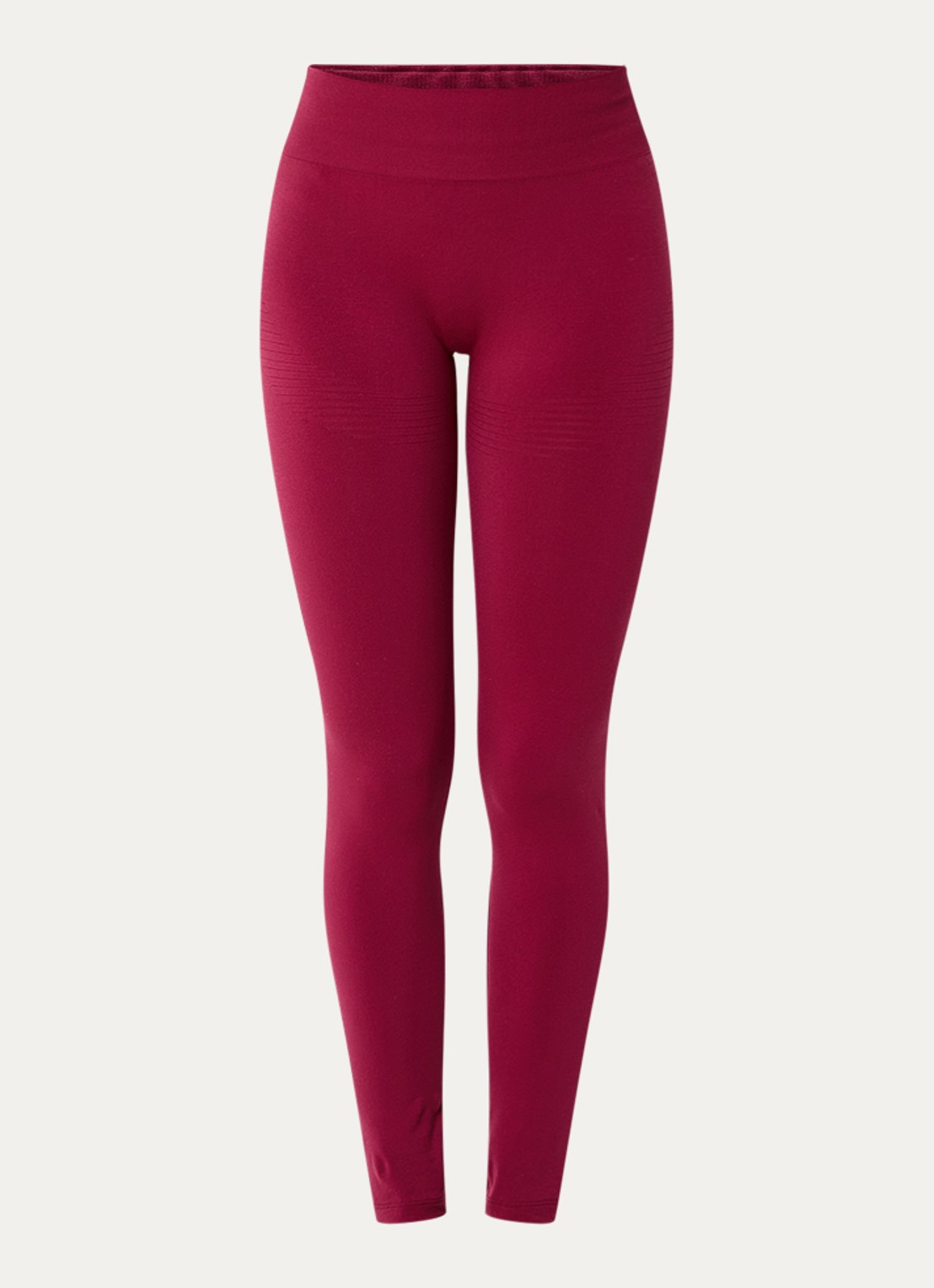 TALA Sculpt Seamless high waist skinny fit trainingslegging - voorkant 4 kersenrood