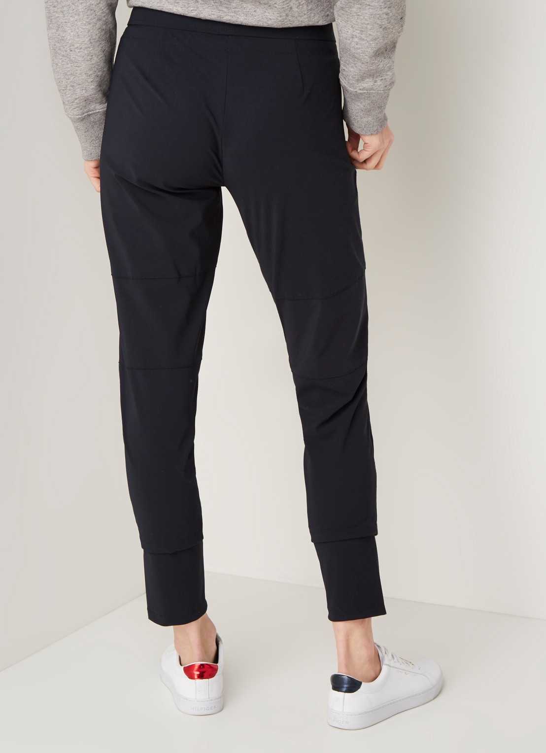 Tapered fit track pants met drawstring - achterkant undefined