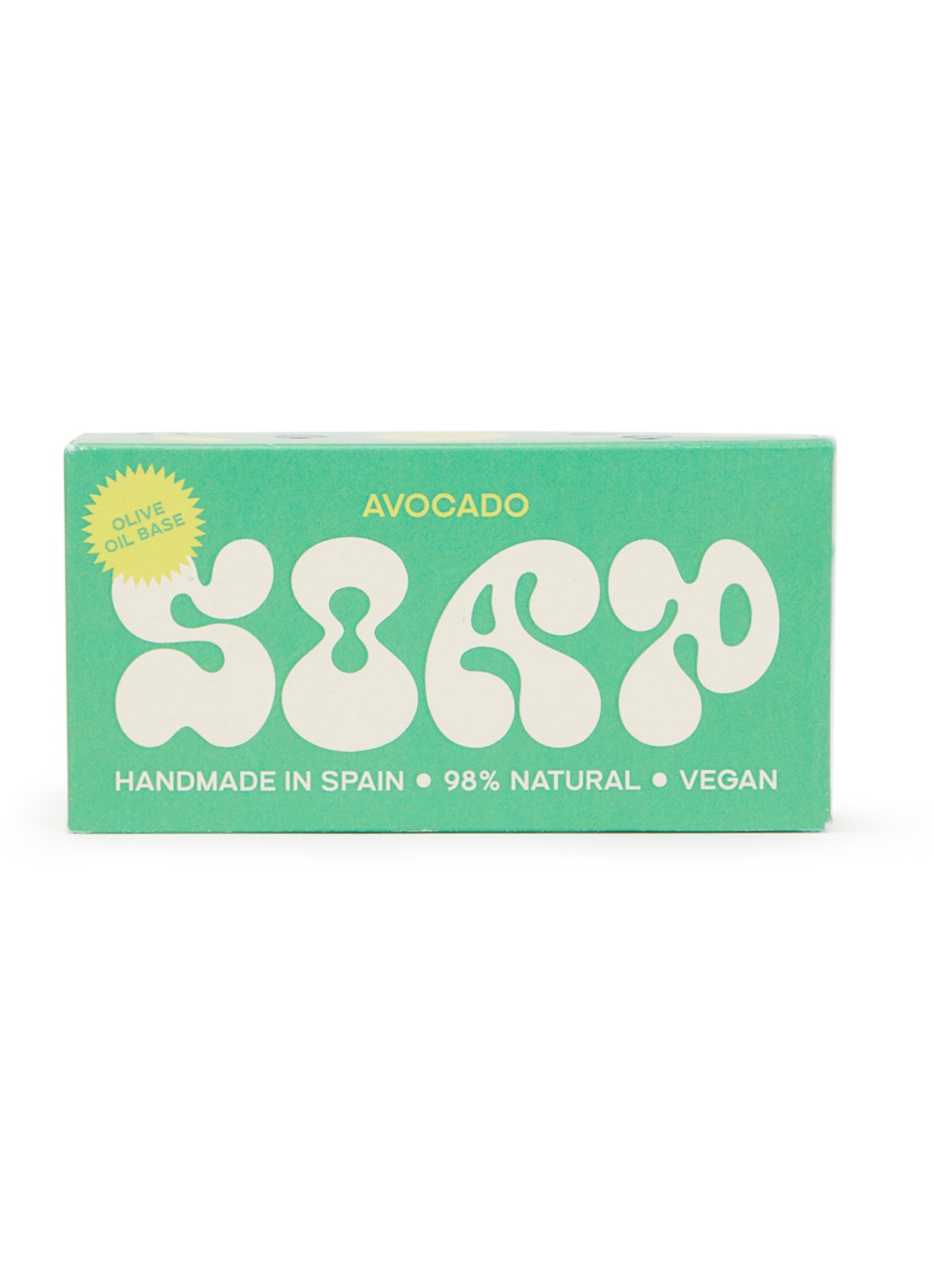 Tarta Gelatina Avocado zeepbar - voorkant 2 groen
