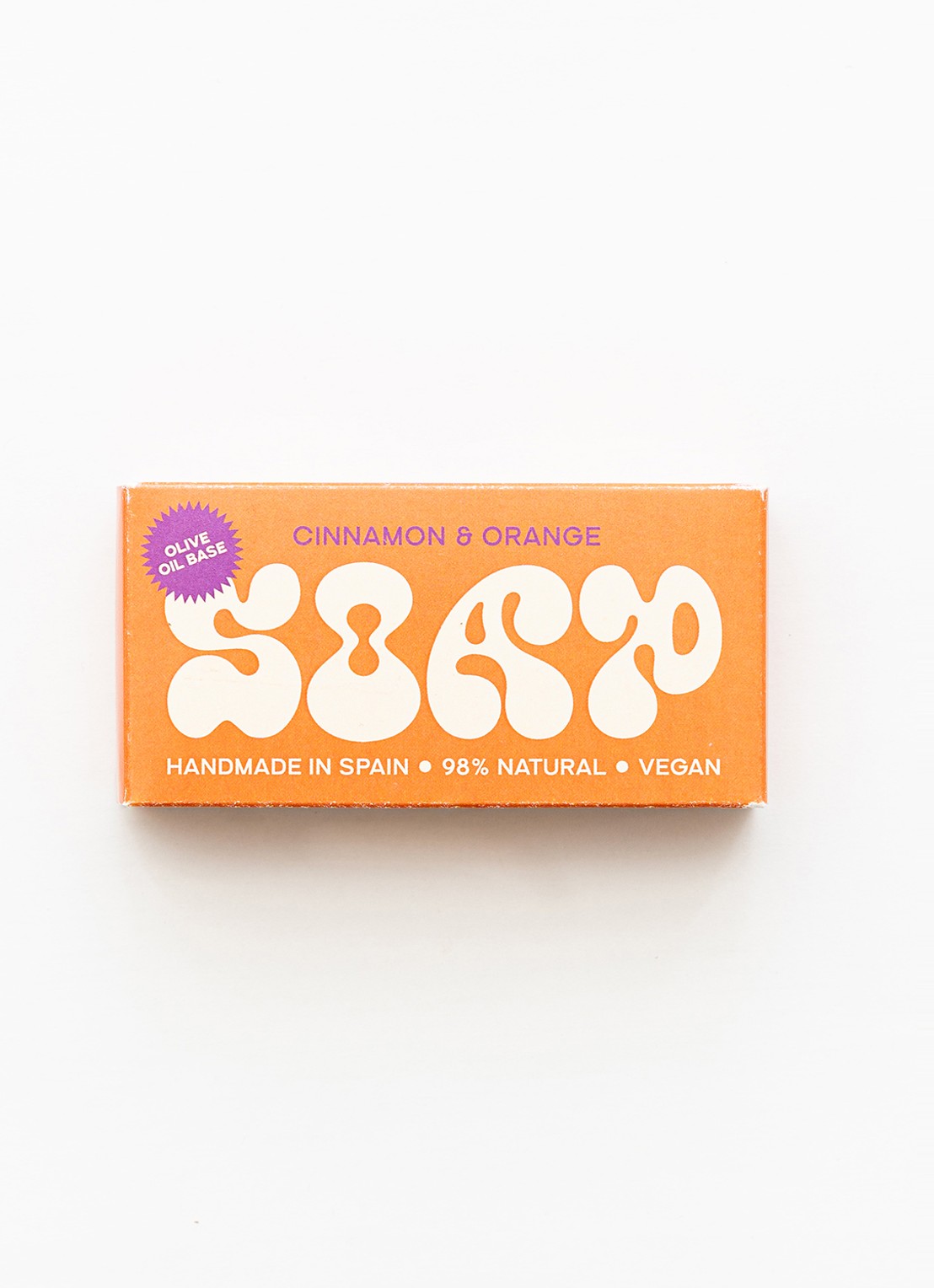 Tarta Gelatina Kaneel & sinaasappel zeepbar - voorkant 3 orange