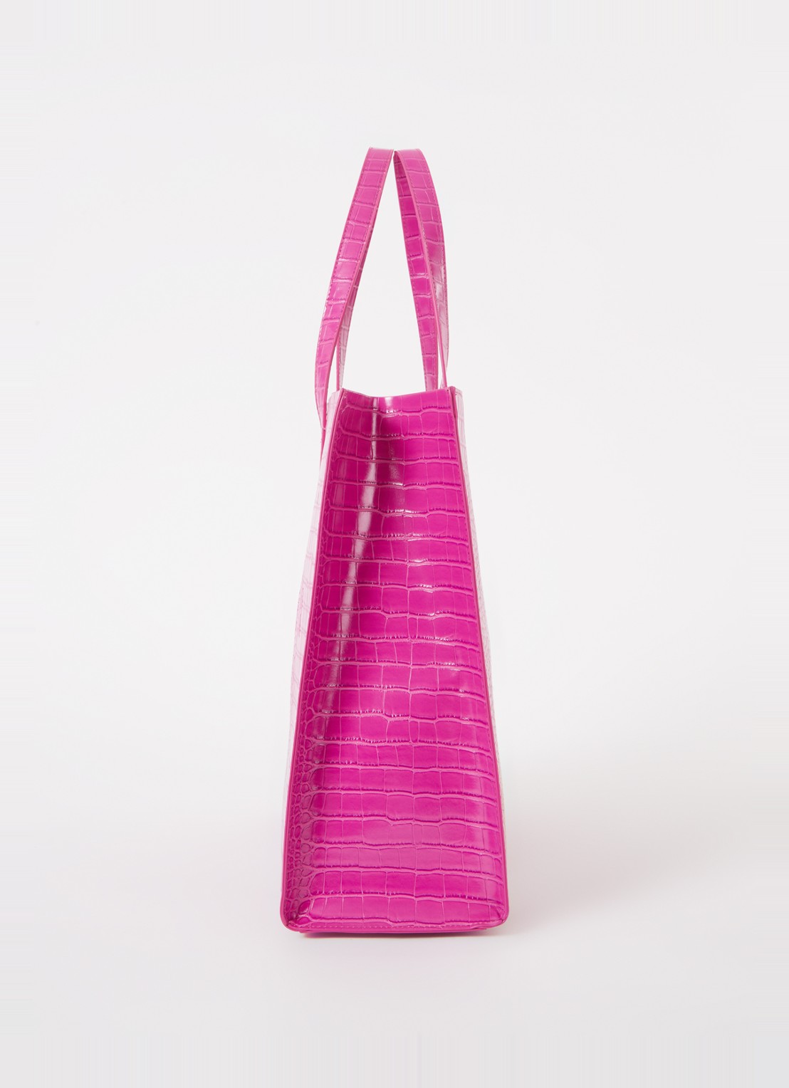 Ted Baker Alicon shopper met crocostructuur - detail 3 oudroze