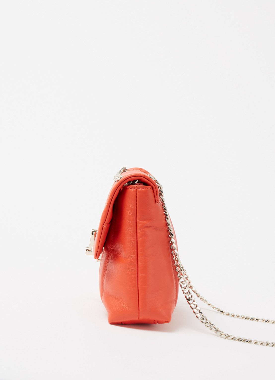 Ted Baker Ayalina schoudertas van quilted leer - detail 4 oranjerood
