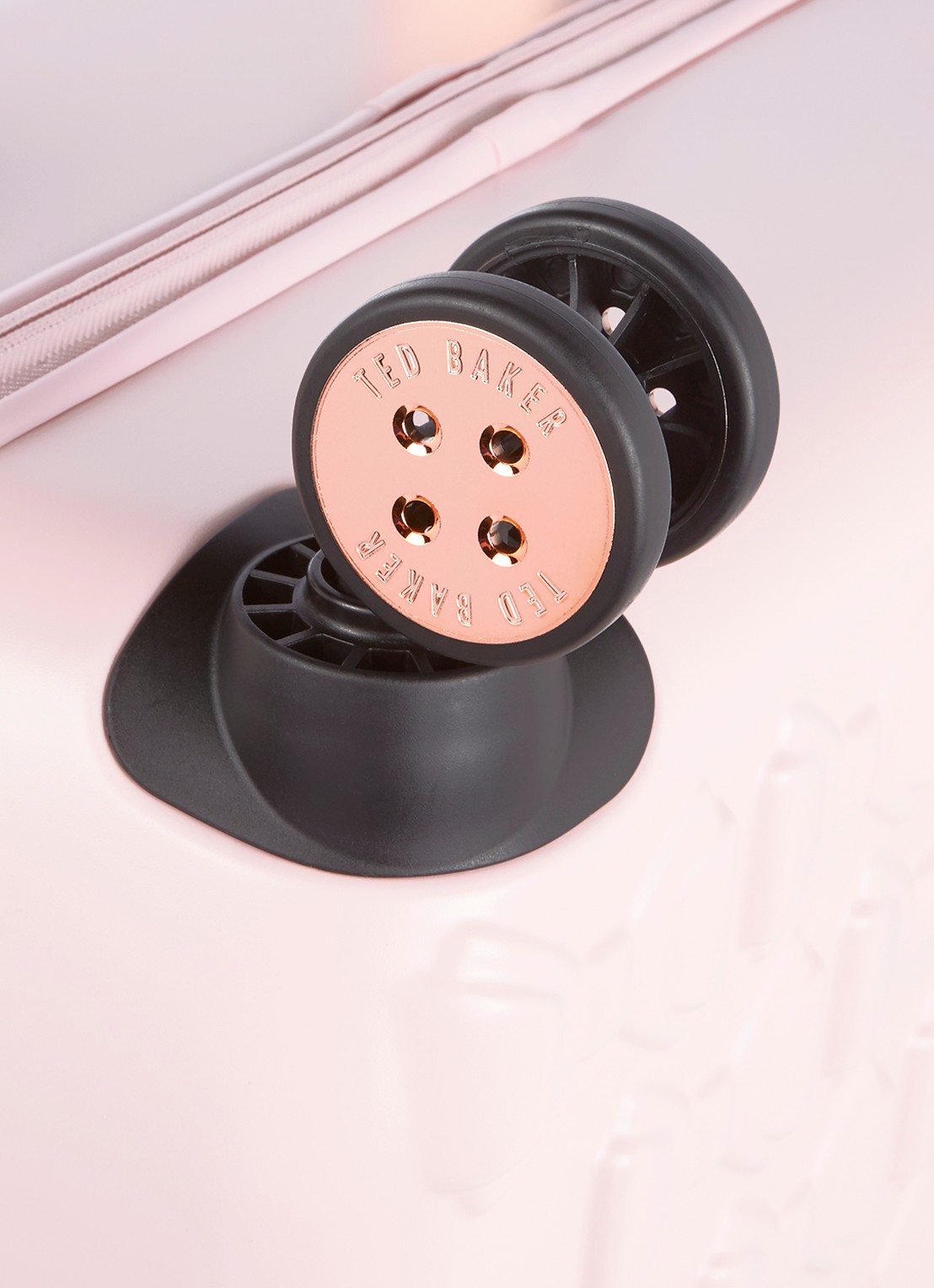 Ted Baker Beau Small spinner 54 cm - detail 2 lichtroze