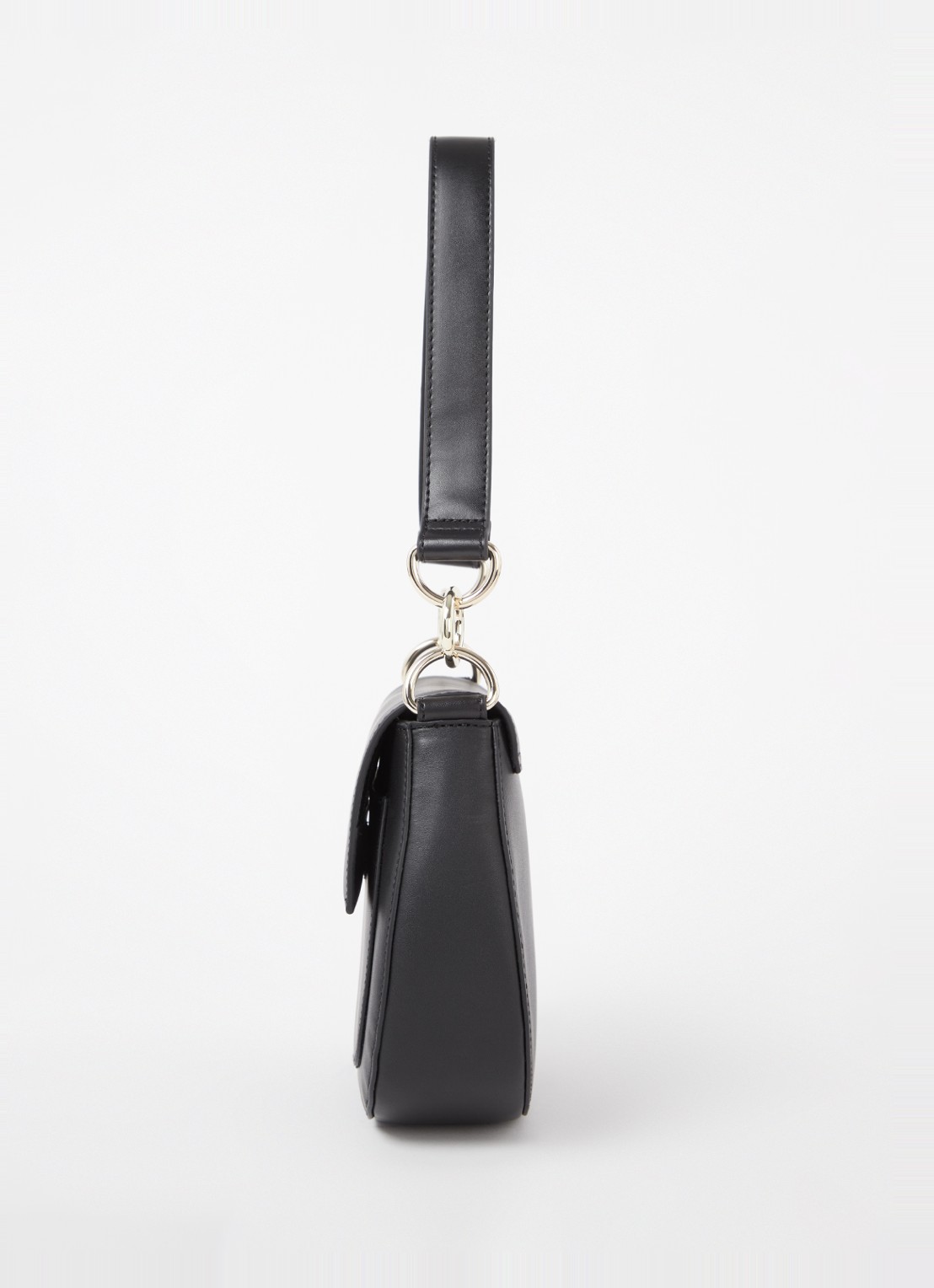 Ted Baker Darcell crossbodytas van leer - detail 2 zwart