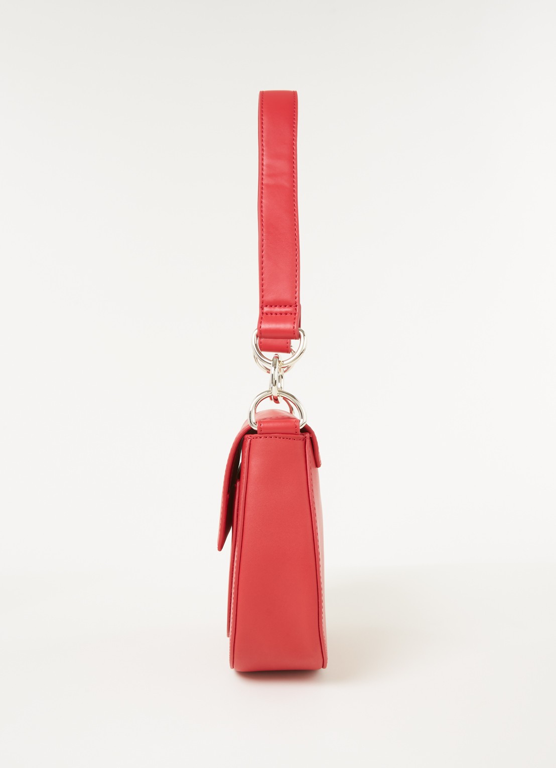 Ted Baker Darcell crossbodytas van leer - detail 4 steenrood
