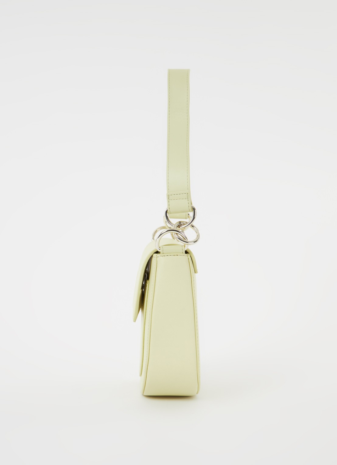 Ted Baker Darcell crossbodytas van leer - detail 2 lindegroen