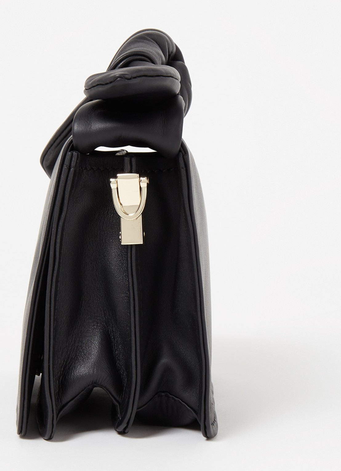Ted Baker Niyah Mini handtas van leer - detail 4 zwart