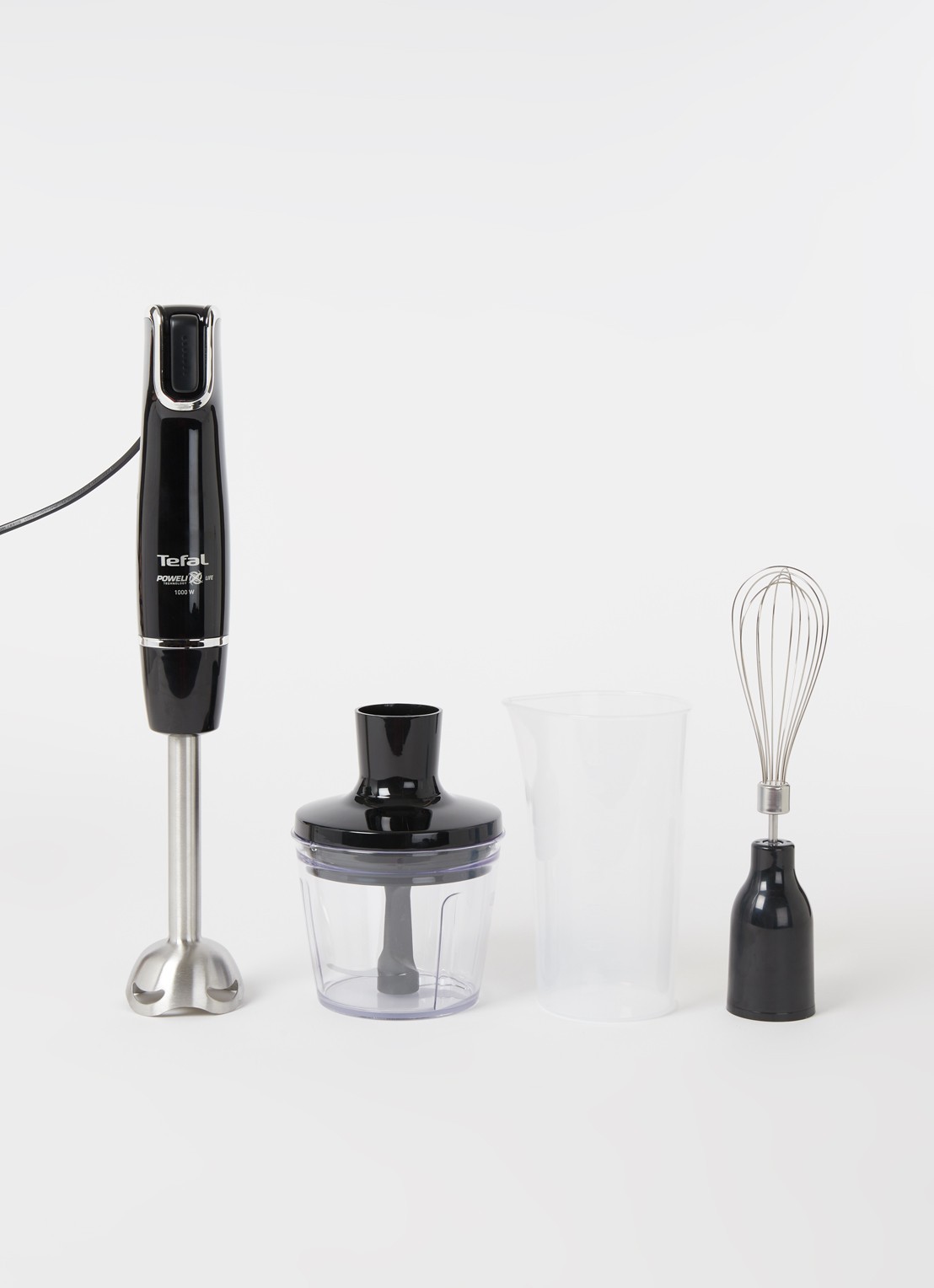 Tefal InfinyForce staafmixer 3-in-1 set HB9438 - detail 3 zwart