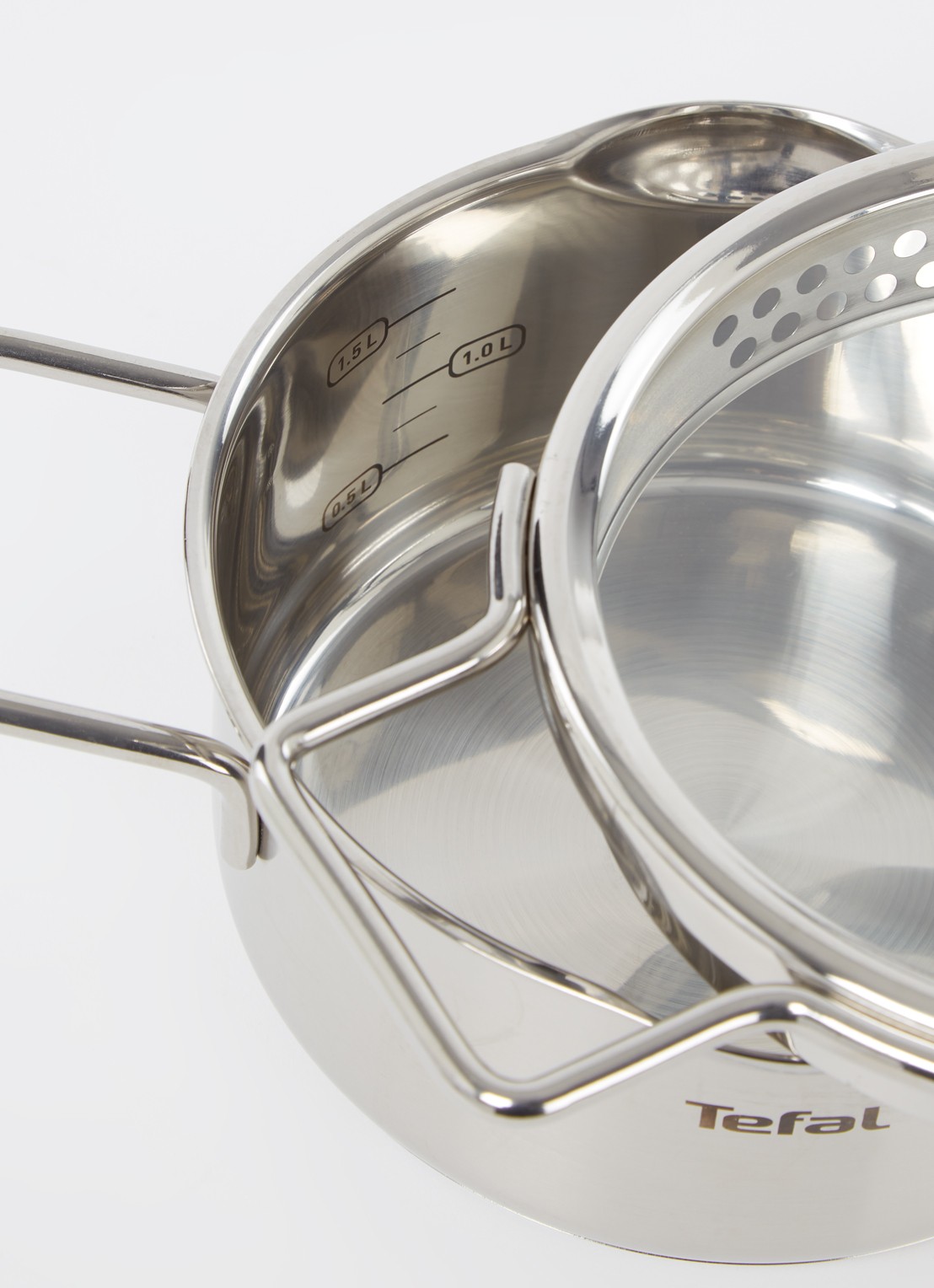 Tefal Nordica kookpan Ø18 cm - voorkant 3 zilver