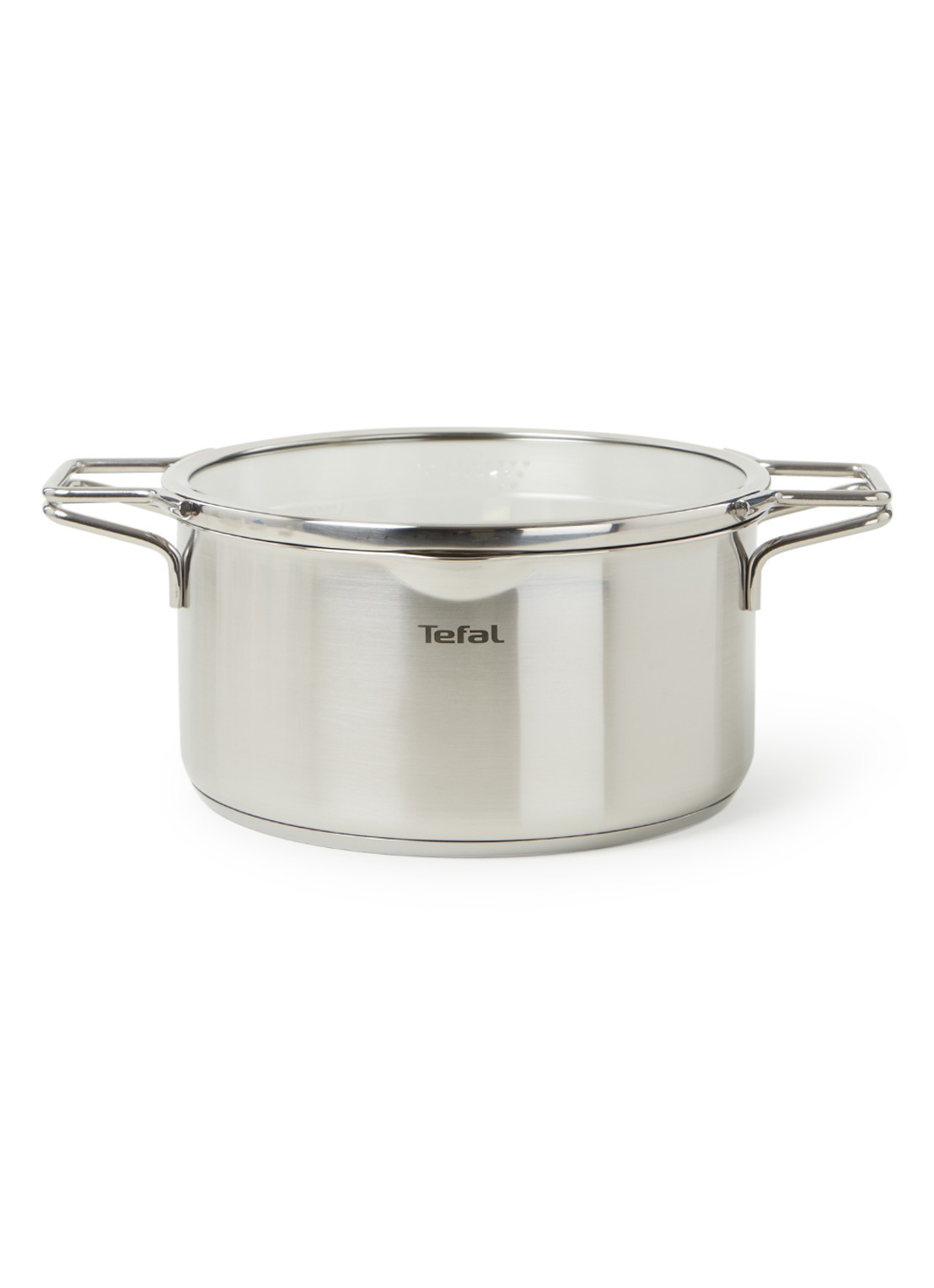 Tefal Nordica soeppan Ø24 cm - voorkant zilver