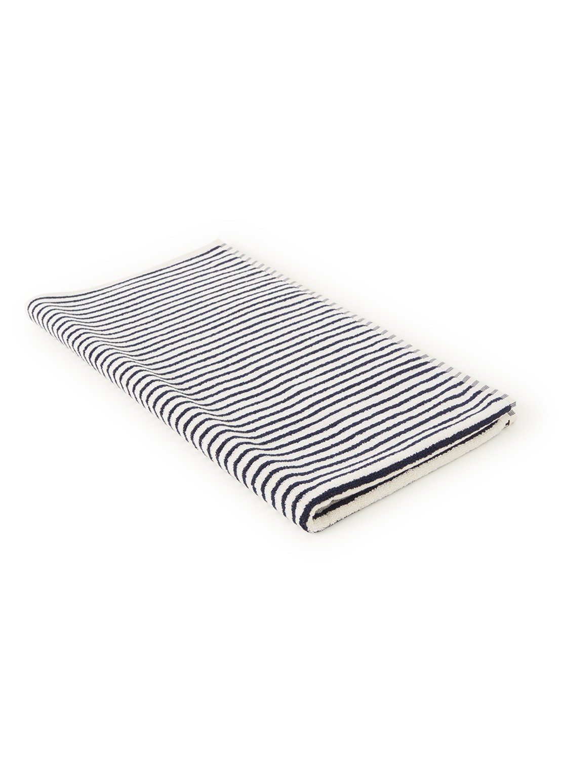 TEKLA Terry badhanddoek - 600 gr/m2 - 50 x 90 cm - voorkant donkerblauw