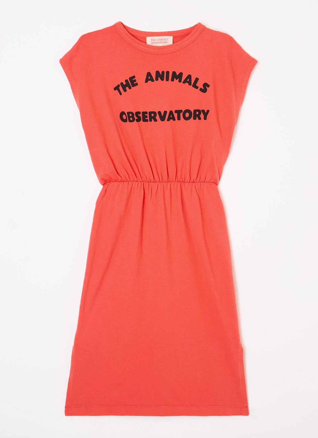The Animals Observatory Orca tuniekjurk met front- en backprint  - voorkant 3 rood