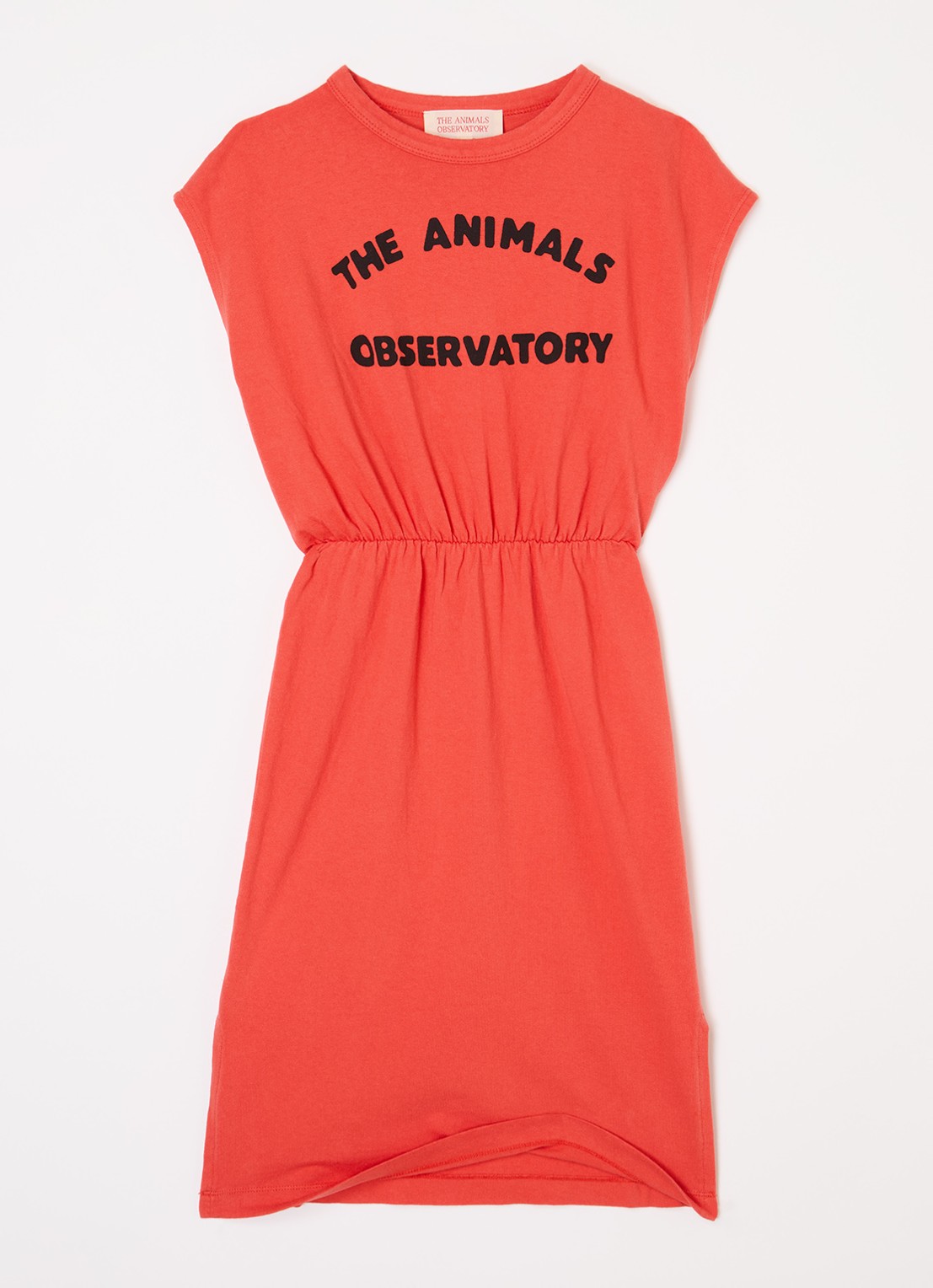 The Animals Observatory Orca tuniekjurk met front- en backprint  - voorkant 4 rood