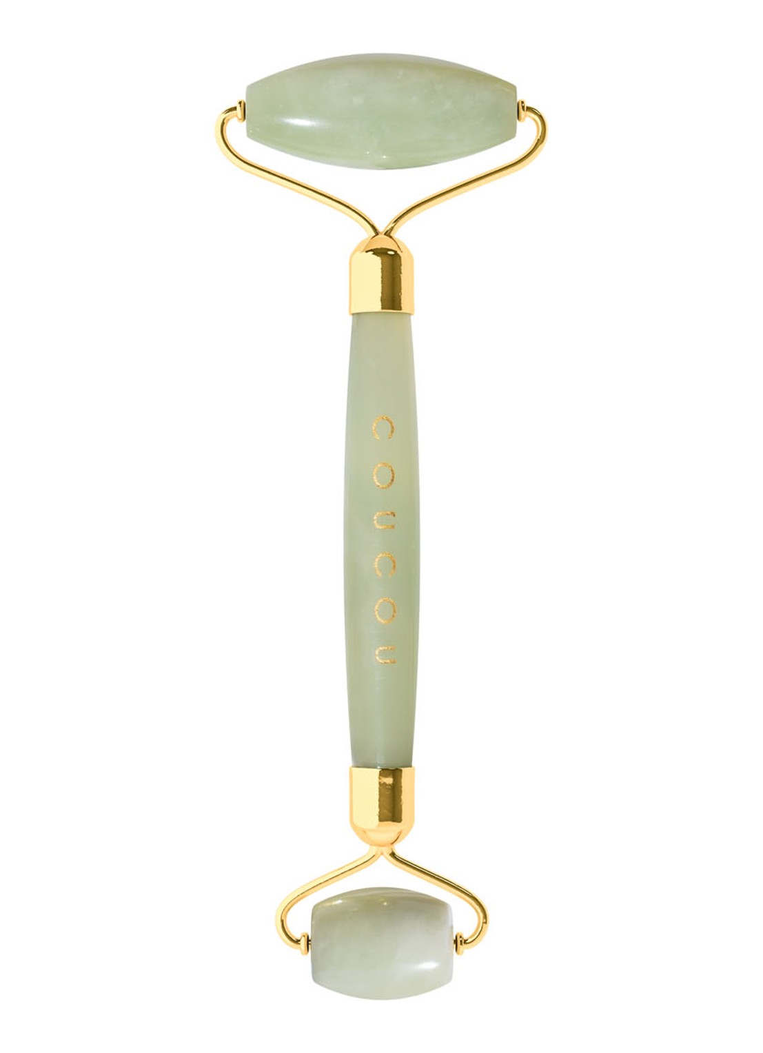 The Coucou Club Coucou Jade Roller - gezichtsroller - voorkant mint