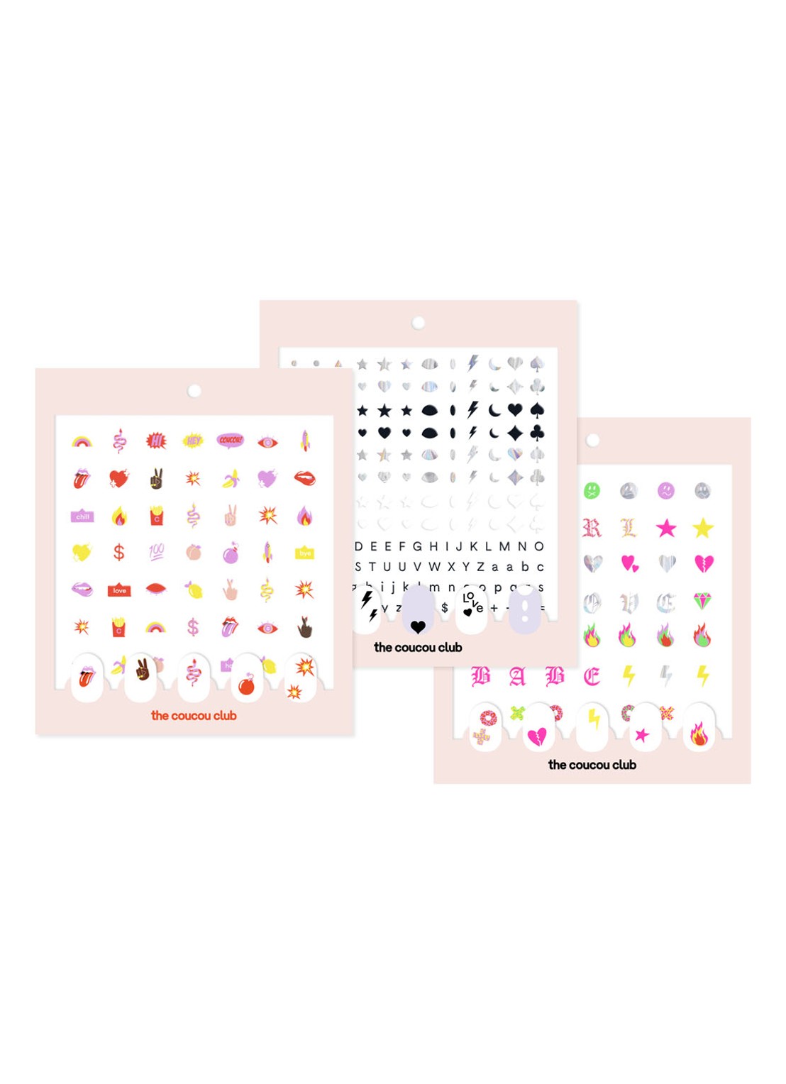The Coucou Club Coucou Nail Art The Coucou Sheet - nagelstickers - detail 2 undefined