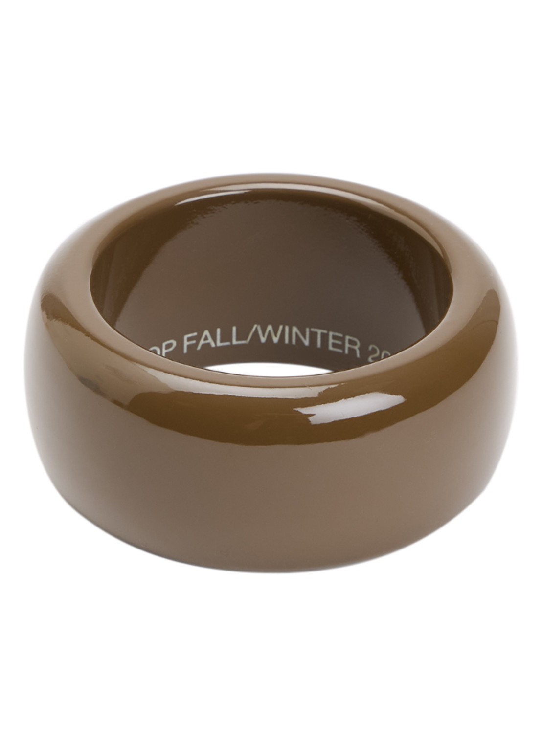The Frankie Shop Bangle - voorkant 2 lichtbruin