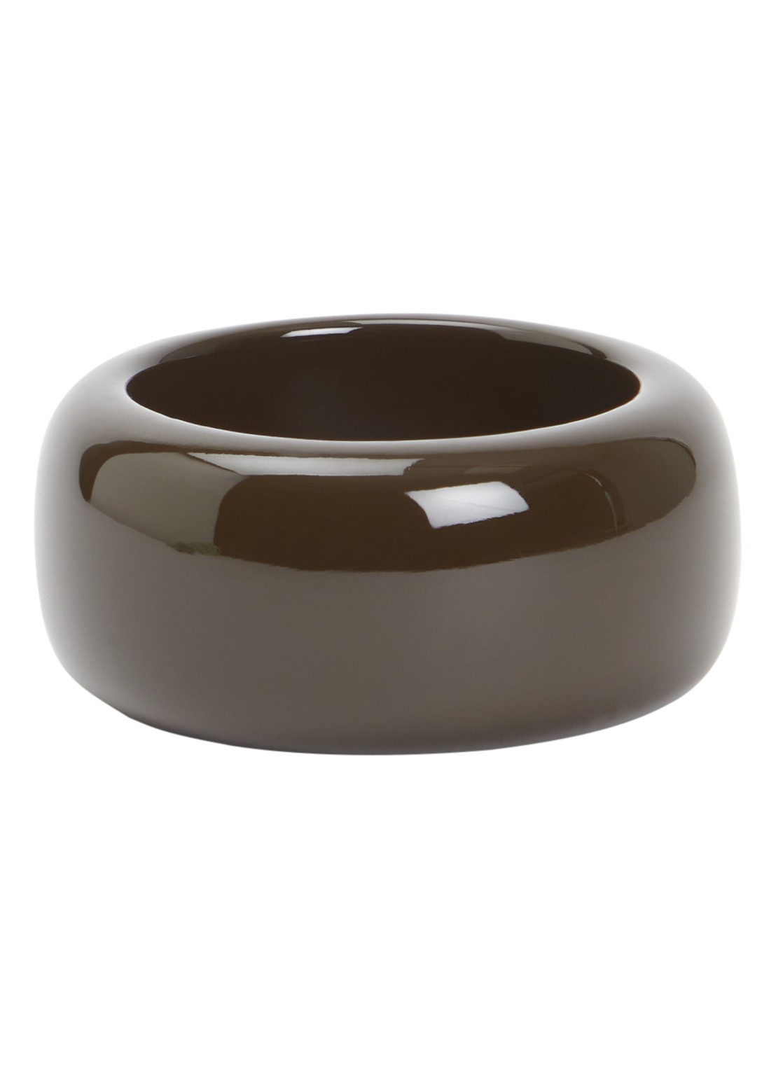 The Frankie Shop Bangle - voorkant bruin
