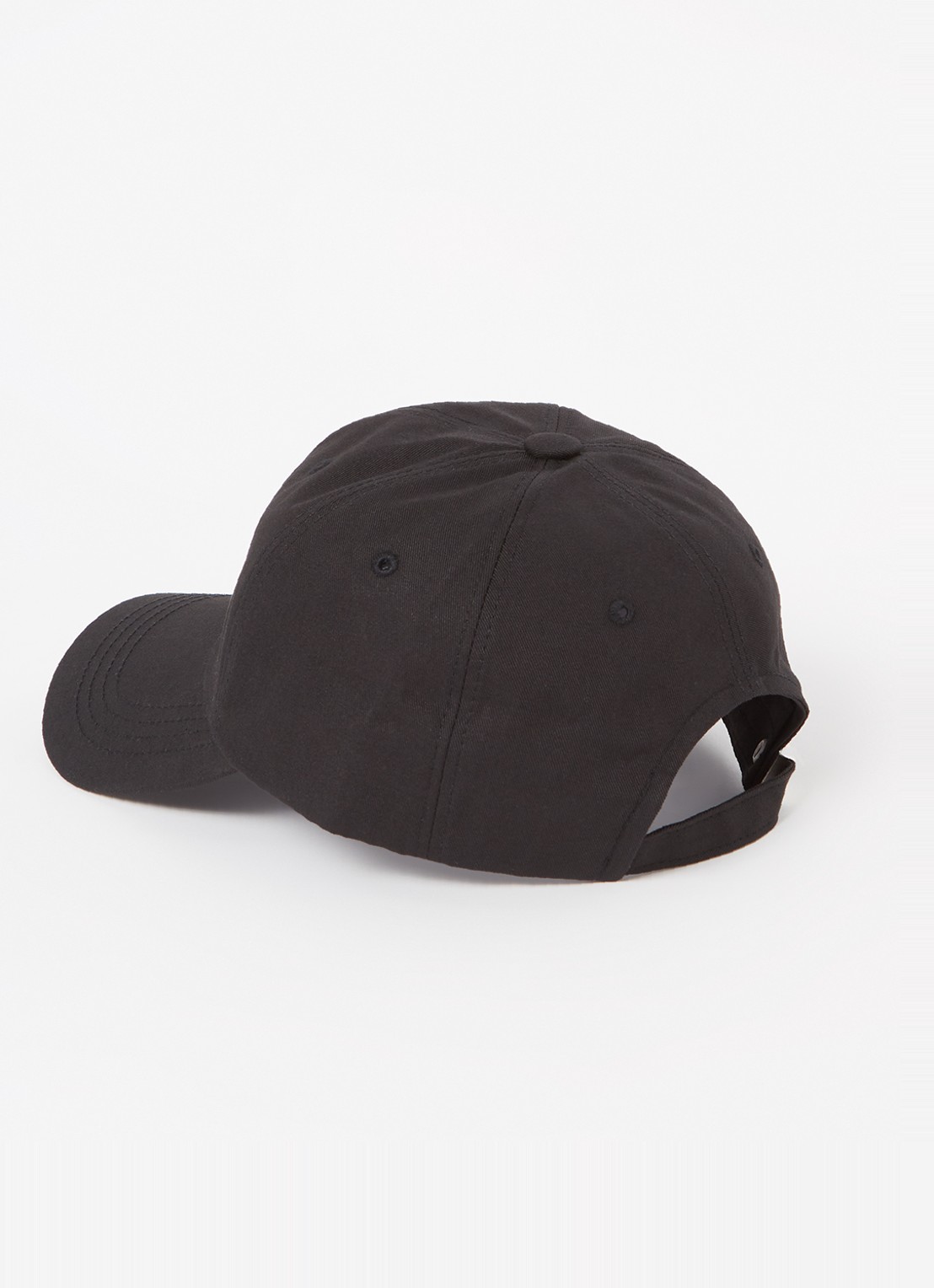 The Frankie Shop Frankie pet met logoborduring - detail 2 zwart