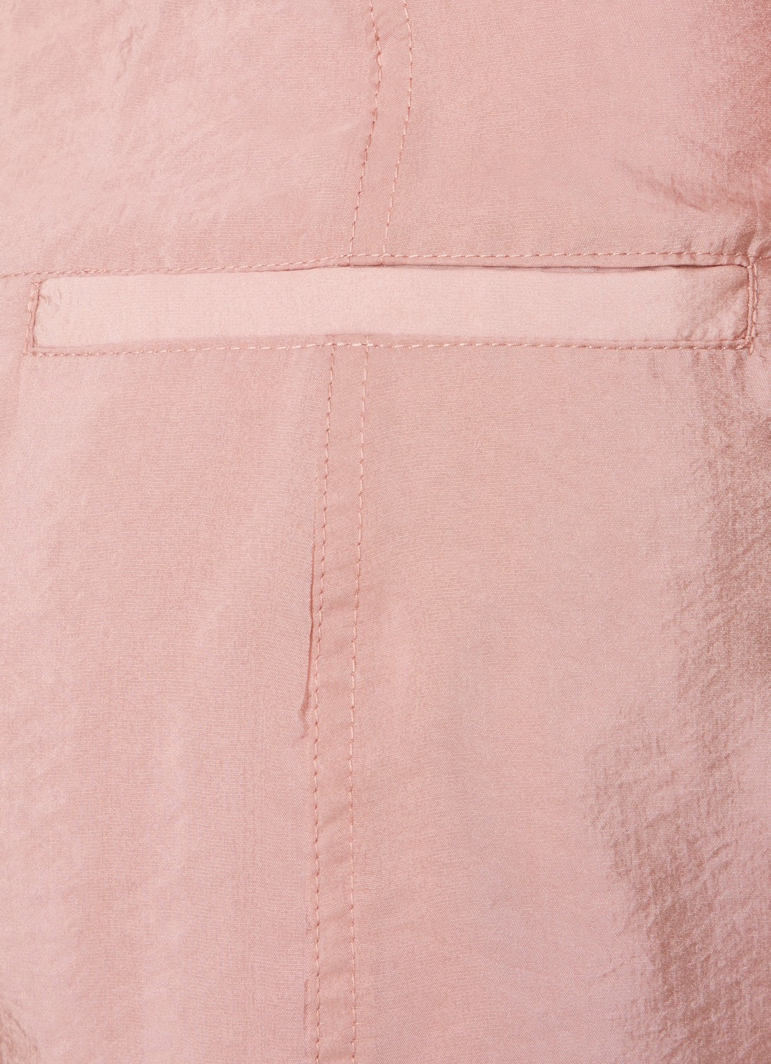 The Frankie Shop Kelly high waist straight fit broek met steekzakken - detail 5 roze