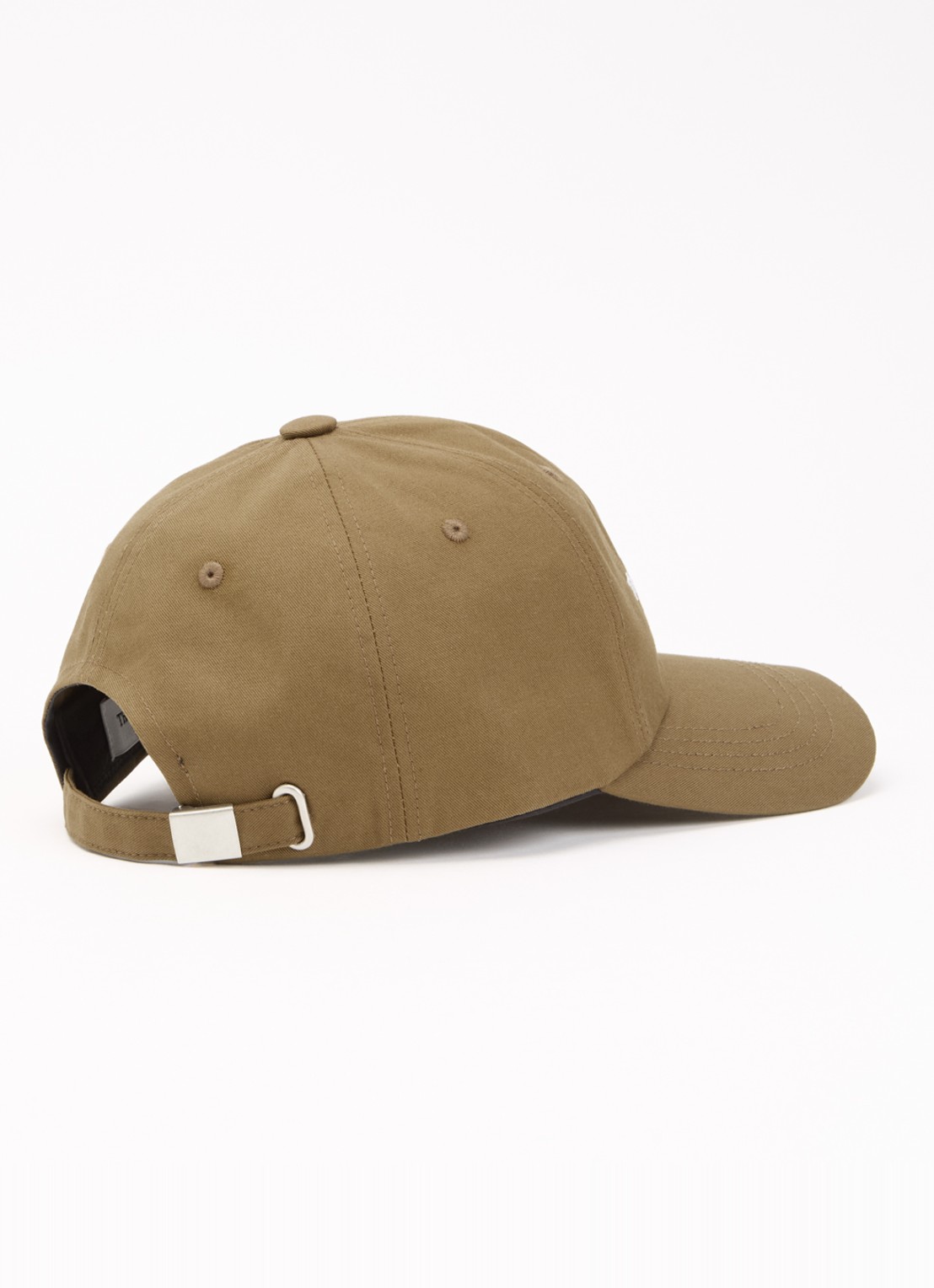 The Frankie Shop Pet met logoborduring - detail zand