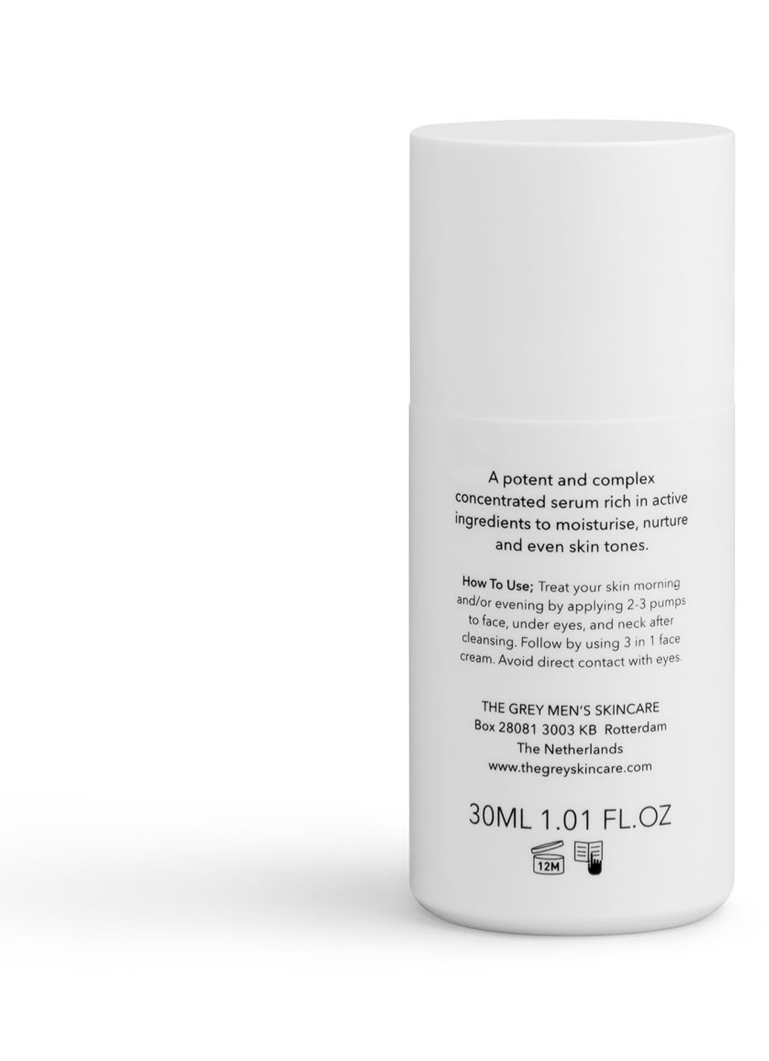 THE GREY Recovery Face Serum - herstellend serum - voorkant 2 undefined