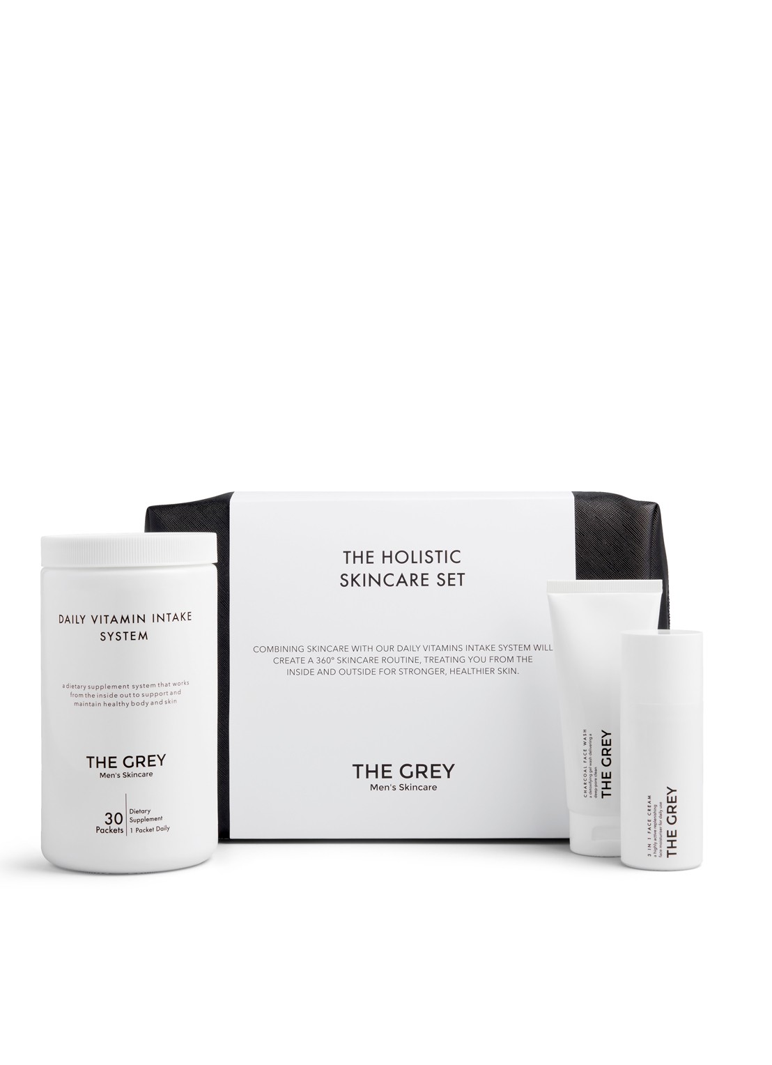 THE GREY The Holistic Skincare Set - verzorgingsset - voorkant undefined