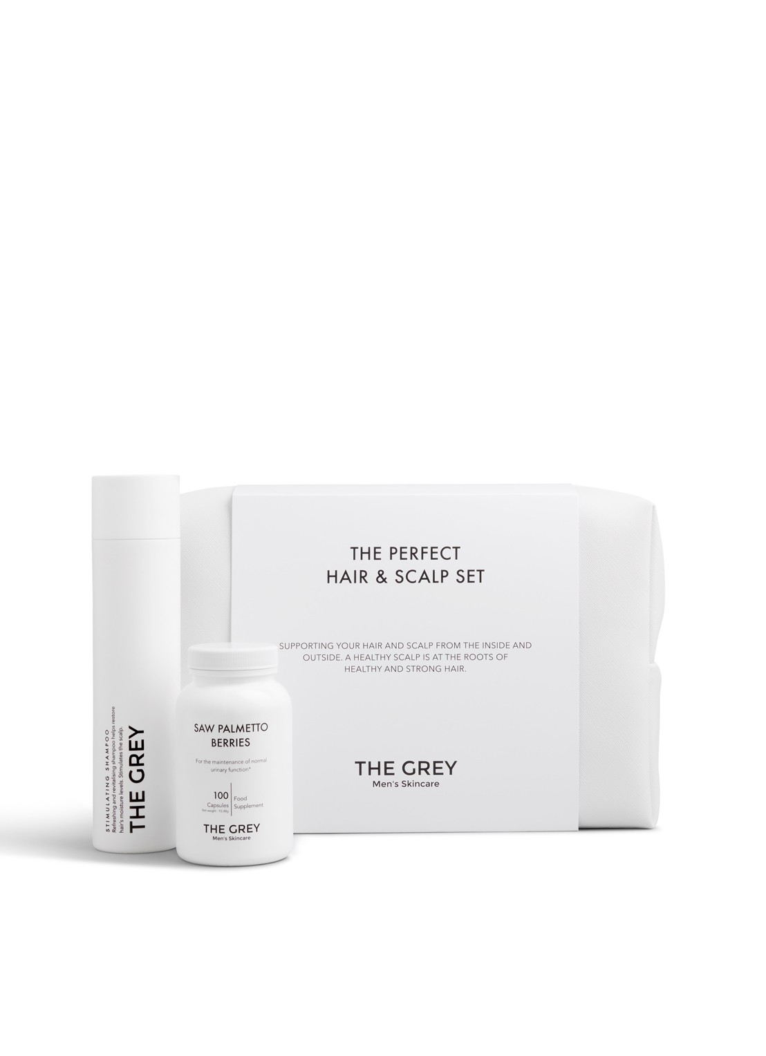 THE GREY The Perfect Hair & Scalp Set - haarverzorgingsset - voorkant undefined