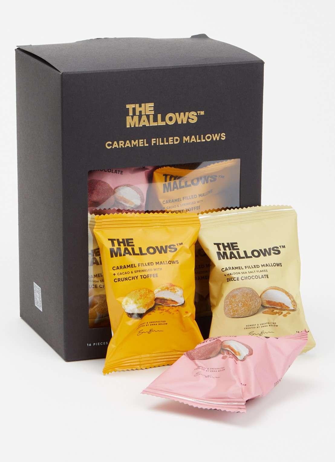 The Mallows Caramel Filled Mallows giftbox 16 stuks - voorkant 2 undefined