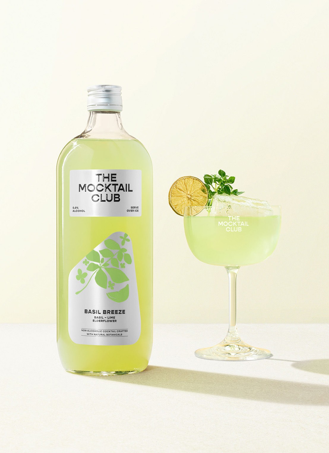 The Mocktail Club Basil Breeze mocktail 99 cl  - voorkant 2 undefined