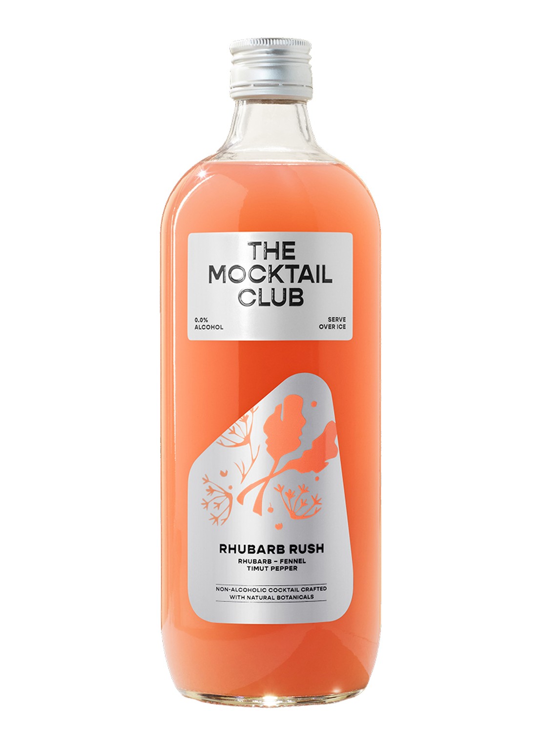 The Mocktail Club Rhubarb Rush mocktail 99 cl - voorkant 3 undefined