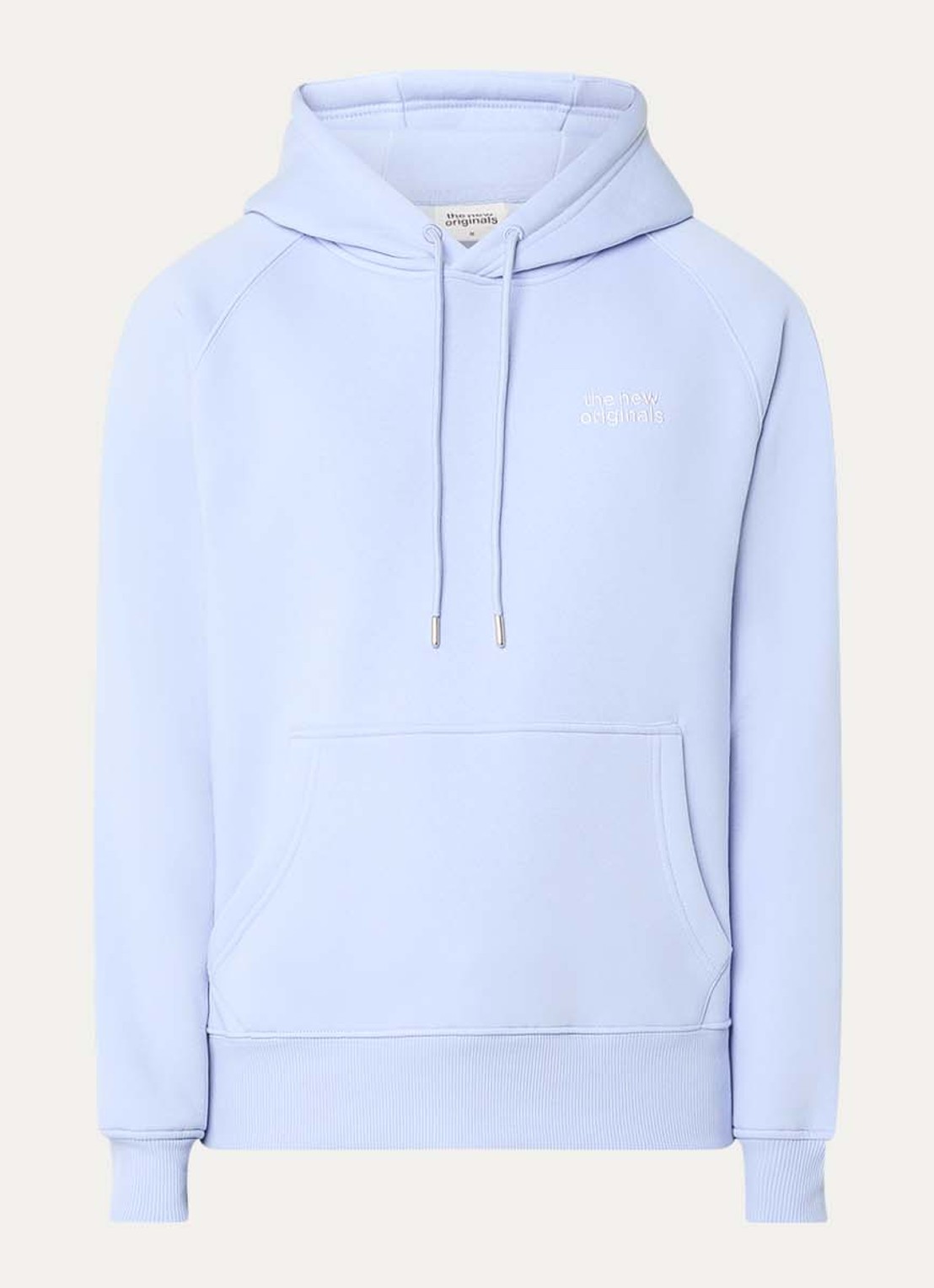 The New Originals Catna hoodie met logo en kangoeroezak - voorkant lavendel