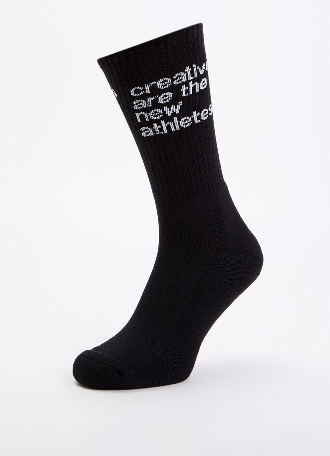 The New Originals Sokken in katoenblend met logoprint - detail 3 zwart