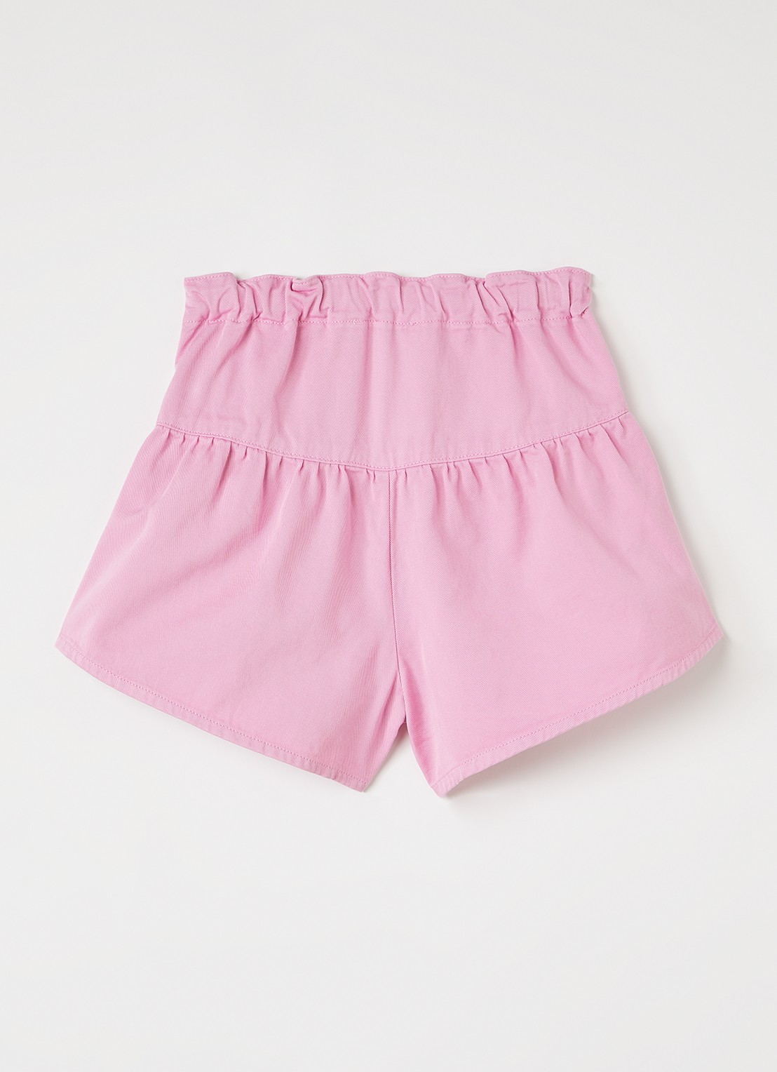 The New Society Bellis straight fit korte broek - voorkant 2 roze