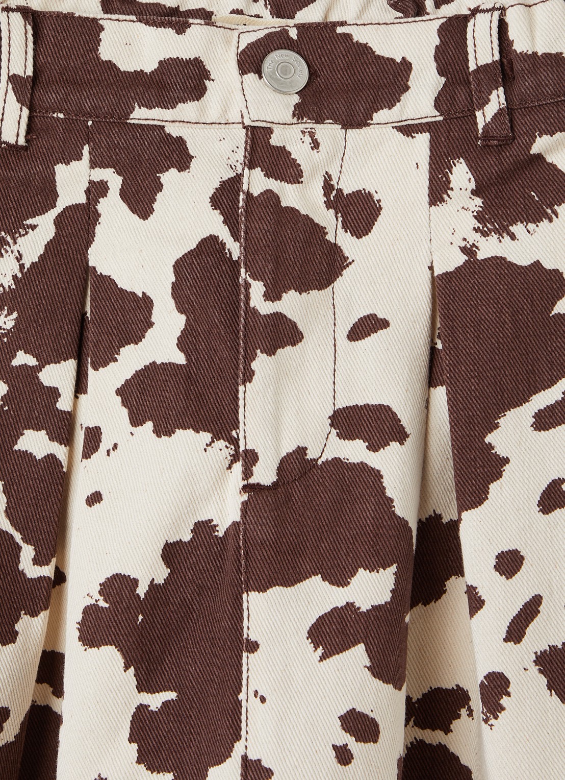 The New Society Dakota rok met dierenprint - detail multicolor