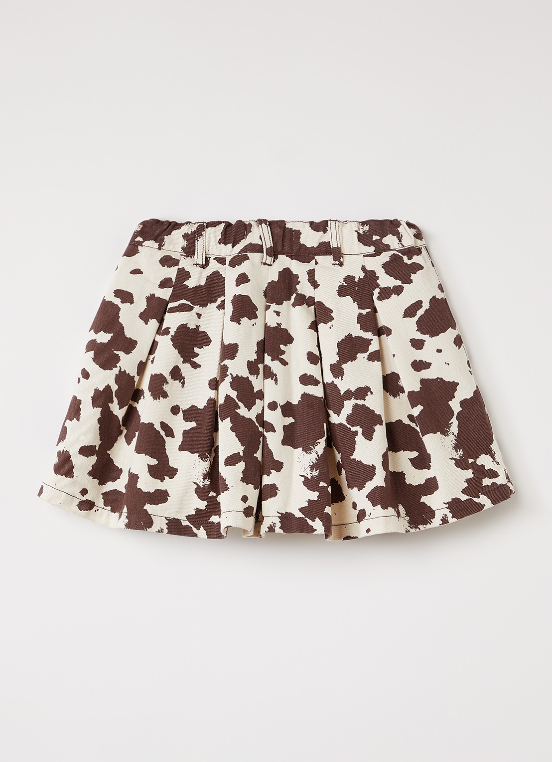 The New Society Dakota rok met dierenprint - voorkant 3 multicolor