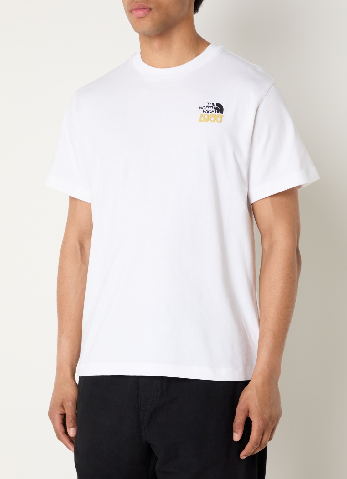 The North Face 1966 T-shirt met logo- en backprint - achterkant 4 wit