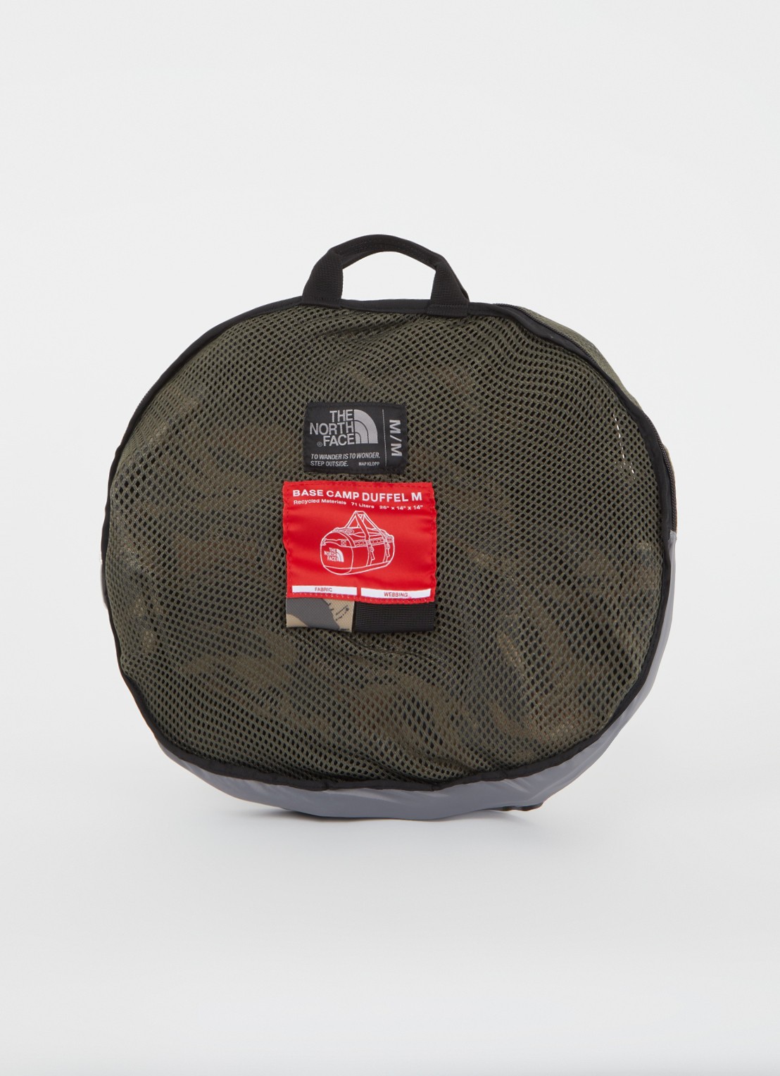 The North Face Base Camp Duffel M reistas  - detail 4 groen