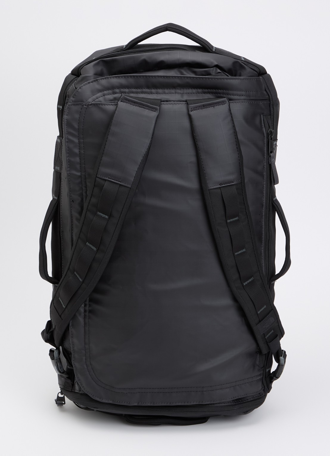 The North Face Base Camp Voyager 32L rugzak met 15 inch laptopvak - achterkant zwart