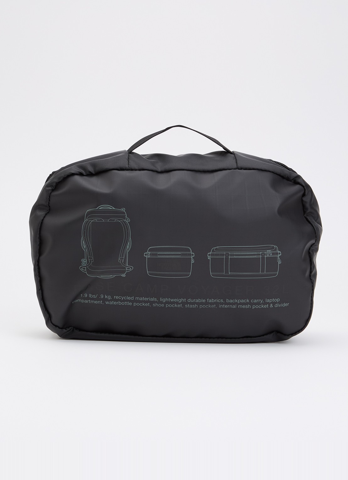 The North Face Base Camp Voyager 32L rugzak met 15 inch laptopvak - detail 4 zwart