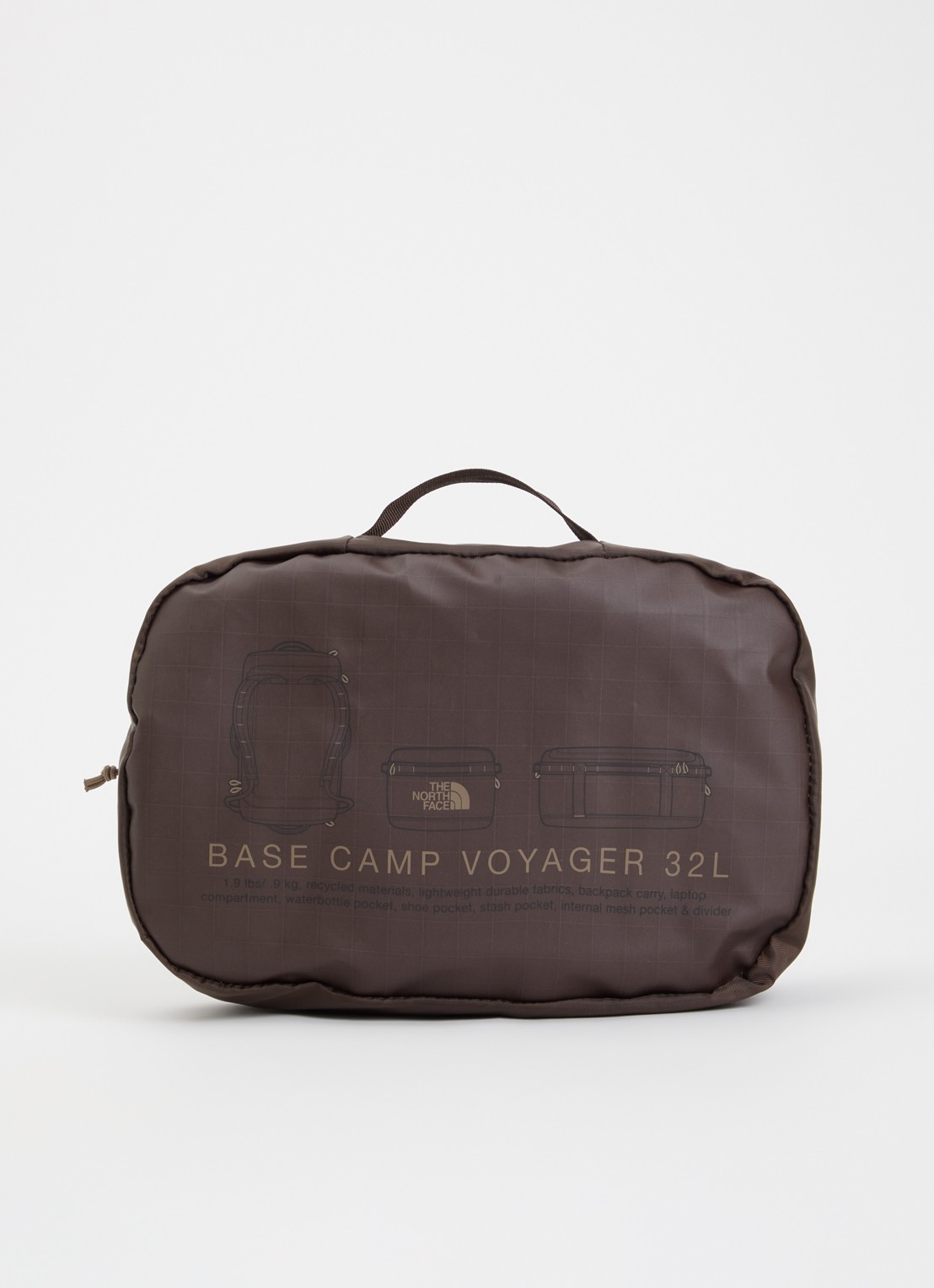 The North Face Base Camp Voyager 32L rugzak met 15 inch laptopvak - detail 3 donkerbruin