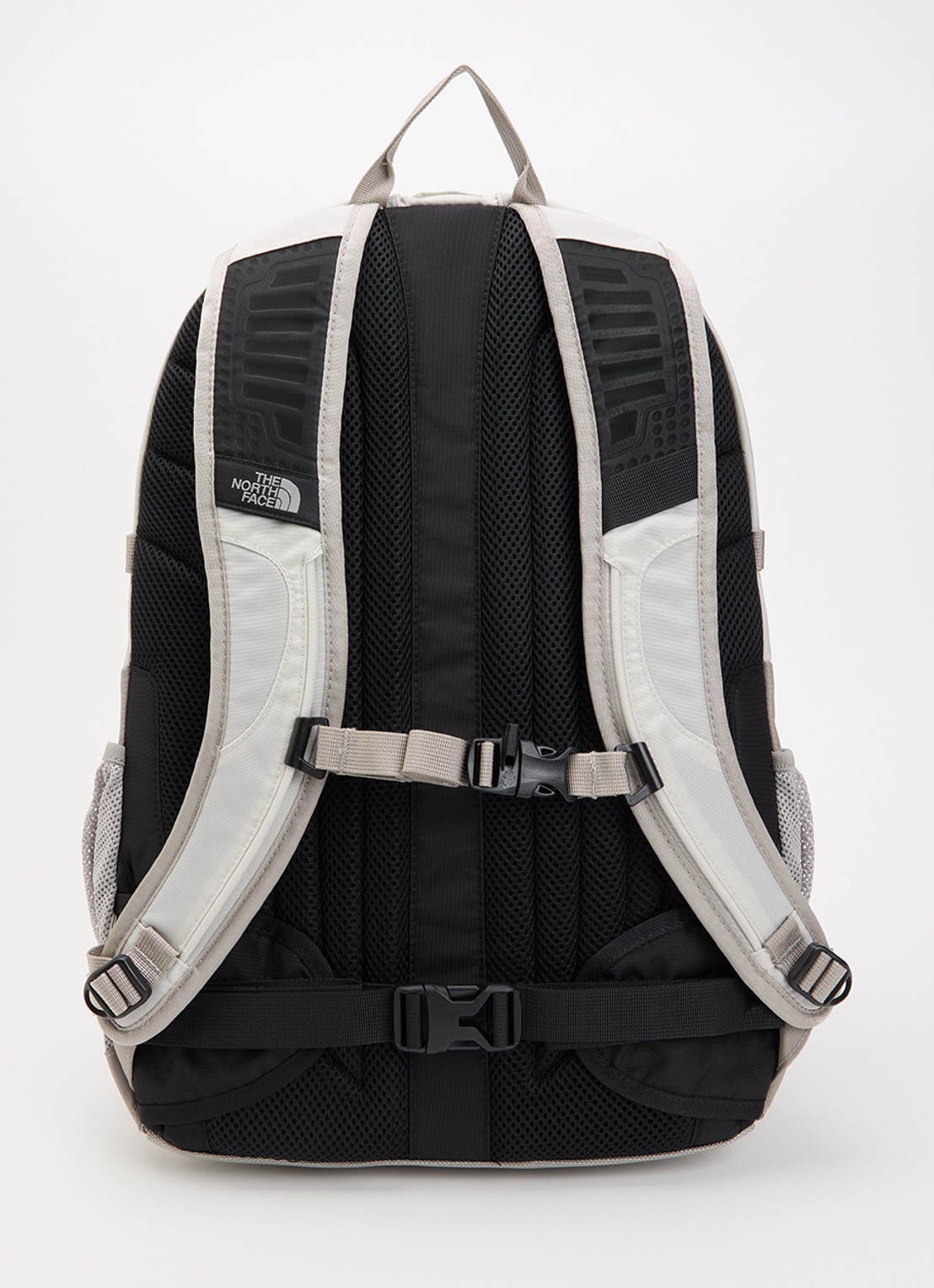The North Face Borealis Classic rugzak met 15 inch laptopvak - achterkant 3 lichtgrijs