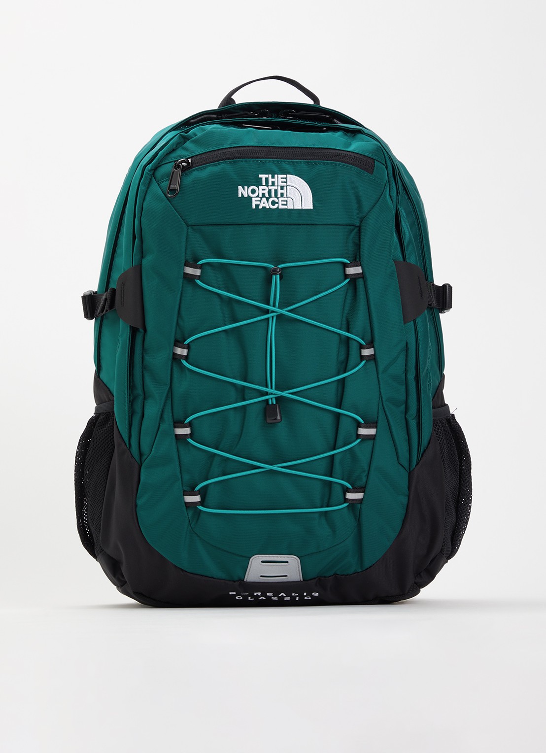 The North Face Borealis Classic rugzak met 15 inch laptopvak - voorkant zeegroen