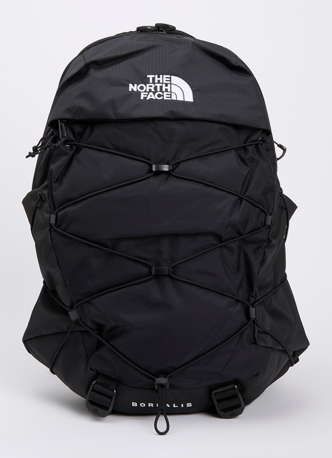 The North Face Borealis rugzak met 15 inch laptopvak - voorkant 2 zwart