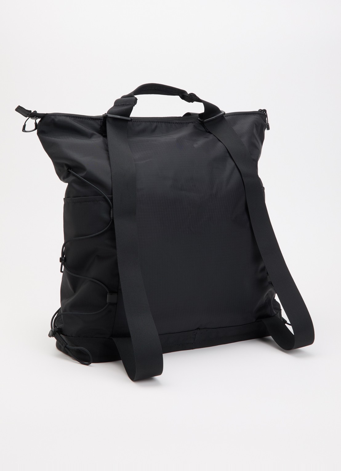 The North Face Borealis schoudertas met 16 inch laptopvak - achterkant 5 zwart