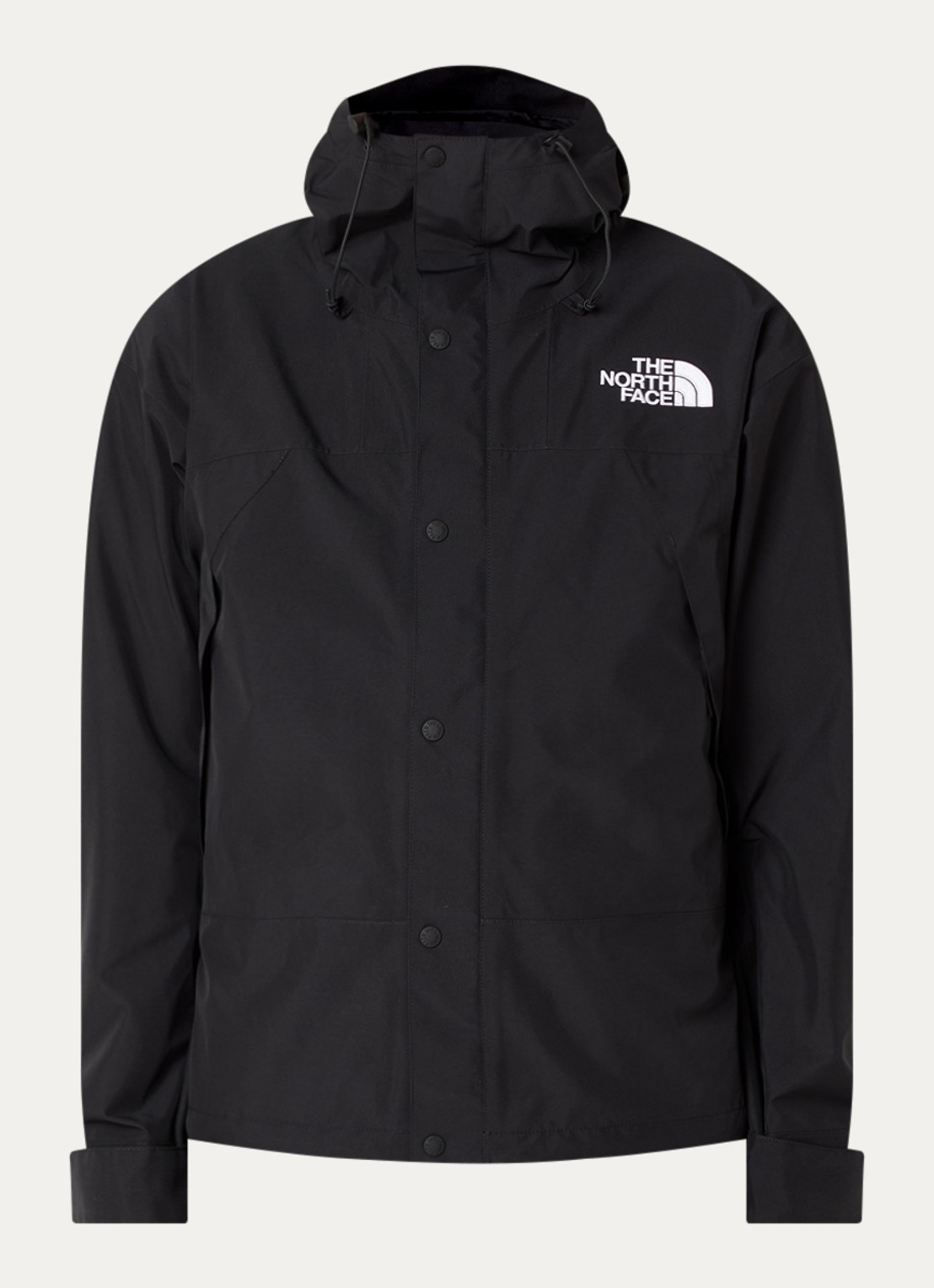 The North Face Gtx windjack met capuchon en ritszakken - voorkant 3 zwart